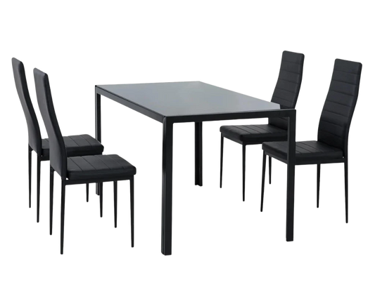 Niko Dining Table + Rio Chairs Dining Suite
