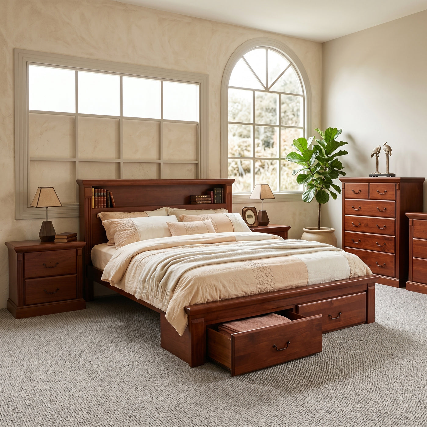 Serena 5 Pcs Bedroom Suite | Furniture World NZ