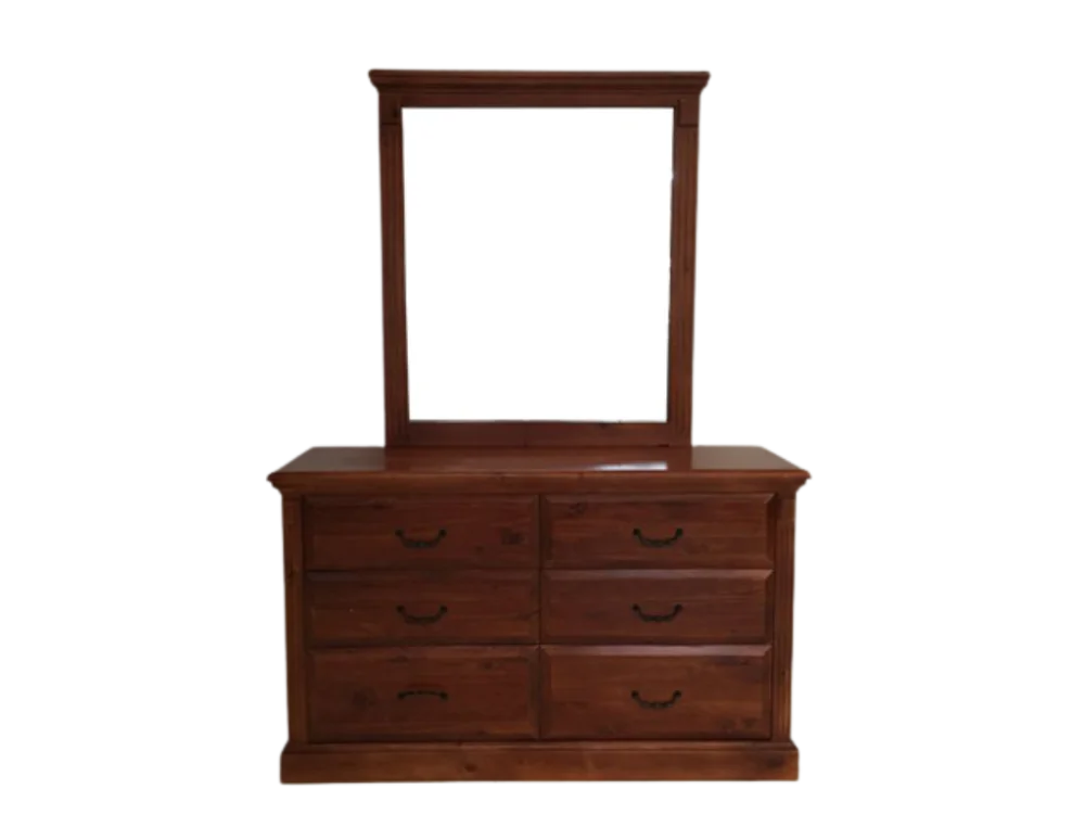 Serena 6 Drw Dresser / Mirror