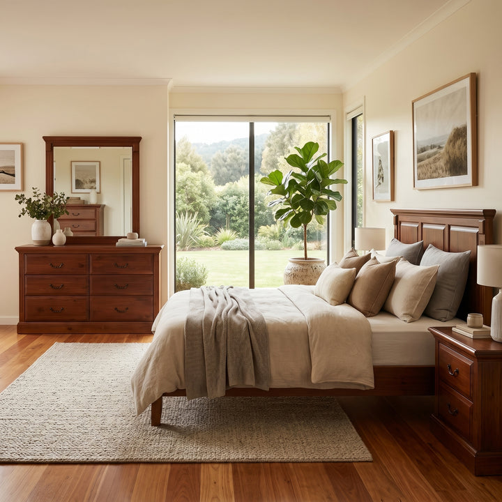 Serena 7 Pcs Bedroom Suite | Furniture World NZ