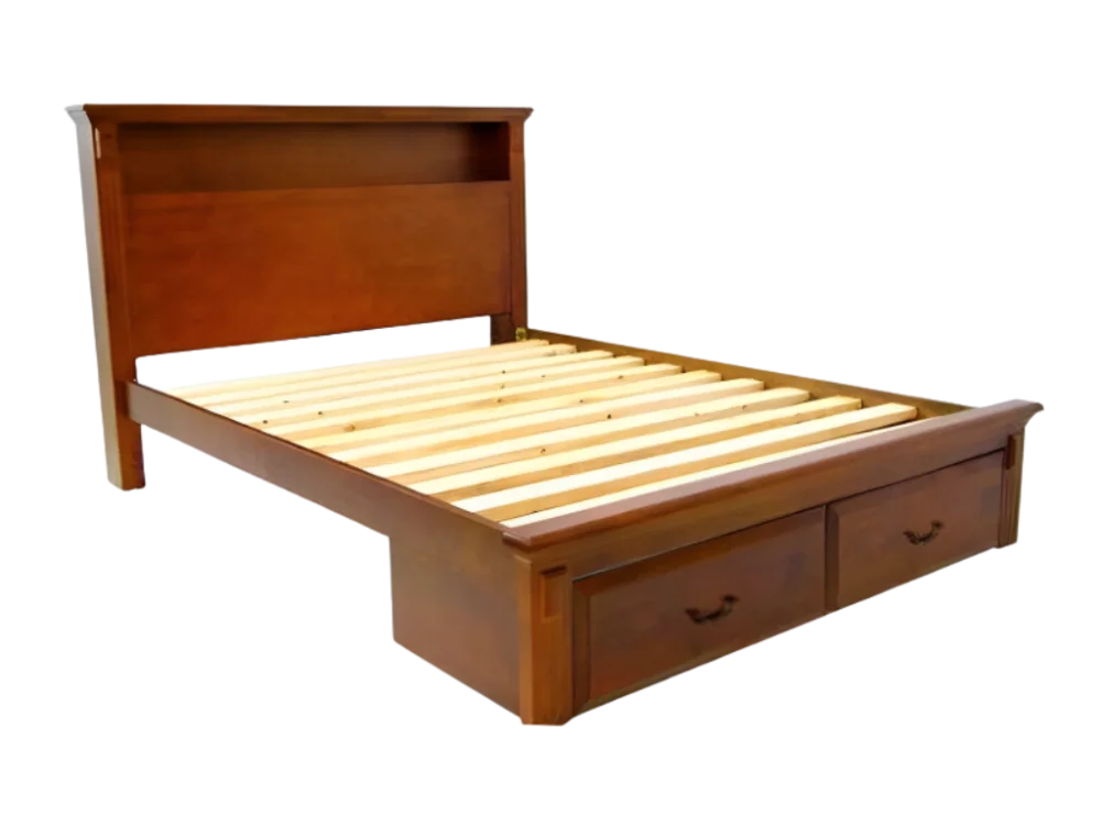 Serena Bed Frame + Optinap Euro Top Pocket Spring Mattress