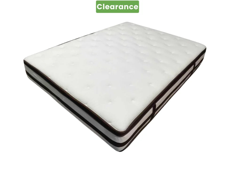 Signature Bed Frame + Fiona Plush Mattress: Queen /Floor Model Queen