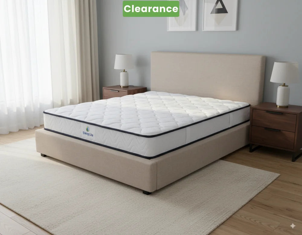 SleepLite Pocket Spring Mattress - Side View | Furniture World NZ
