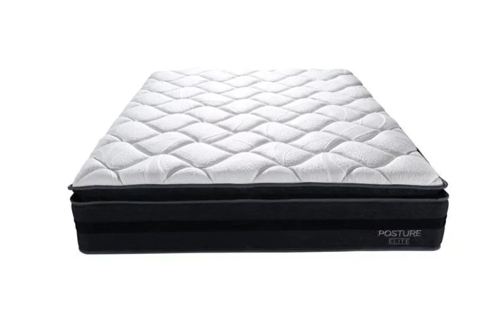 Eco Bed Base + Sleepmax Posture Elite Medium Mattress Bedroom Furniture Sets