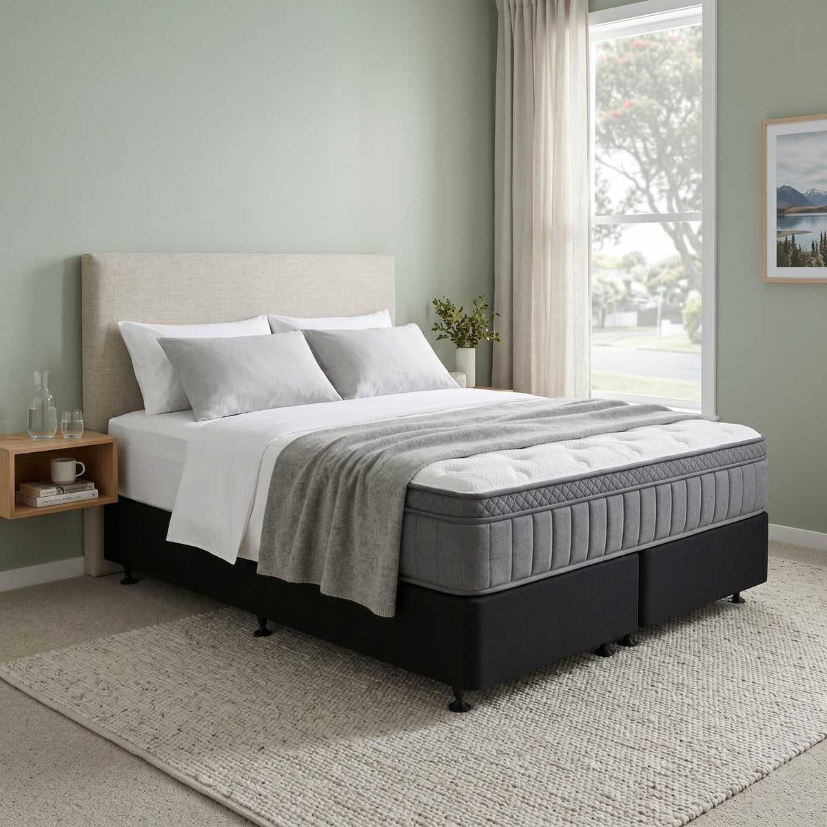 SleepMax PP Pro Mattress + NZ Made Eco Bed Base | Furniture World NZ