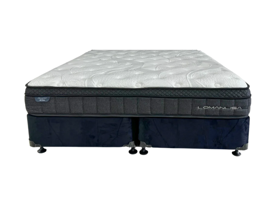 Sleepmax Pp Pro Mattress + Eco Bed Base Single / Black Bedroom Furniture Sets