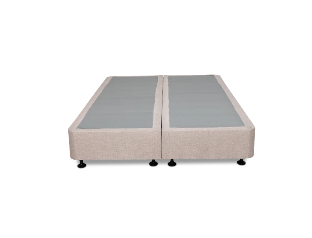 SleepMax PP Pro Mattress + NZ Made Eco Bed Base Queen Split / Beige Bedroom Furniture Sets