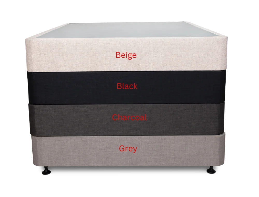SleepMax PP Pro Mattress + NZ Made Eco Bed Base Queen Split / Grey Bedroom Furniture Sets