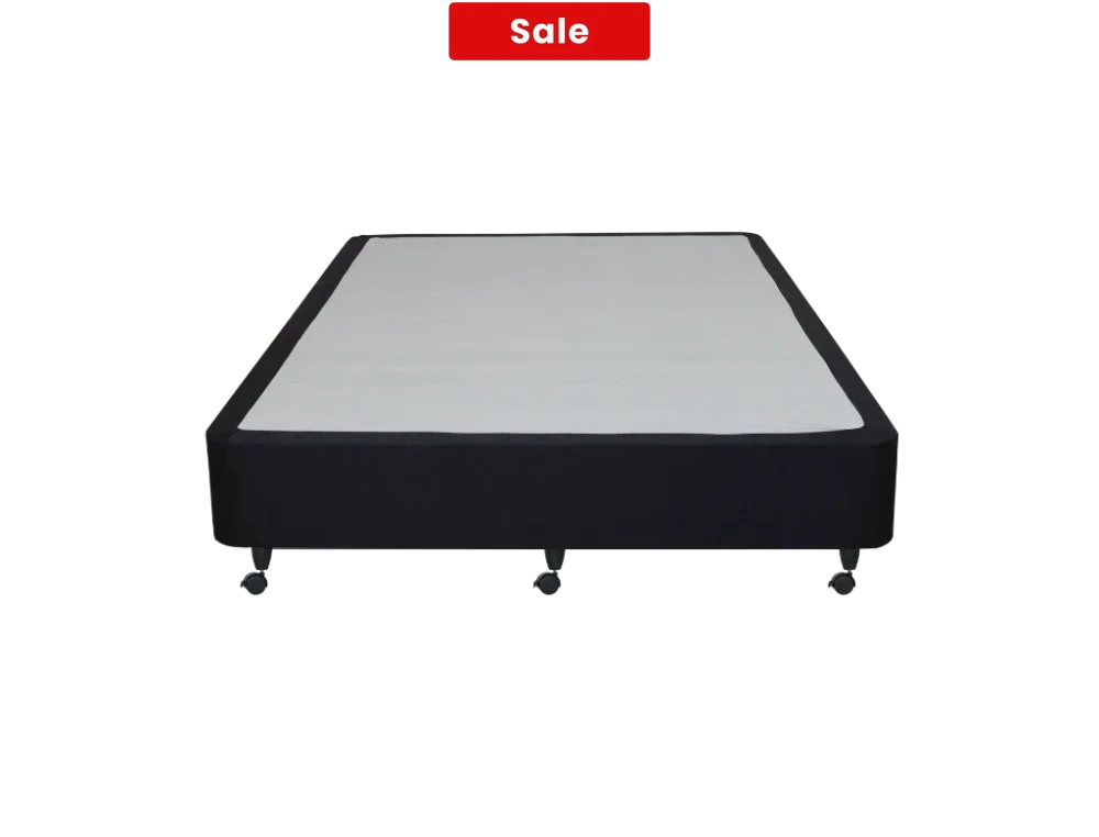 SleepTime Medium Mattress + NZ Made Duracast Hotel Bed Base with Casters