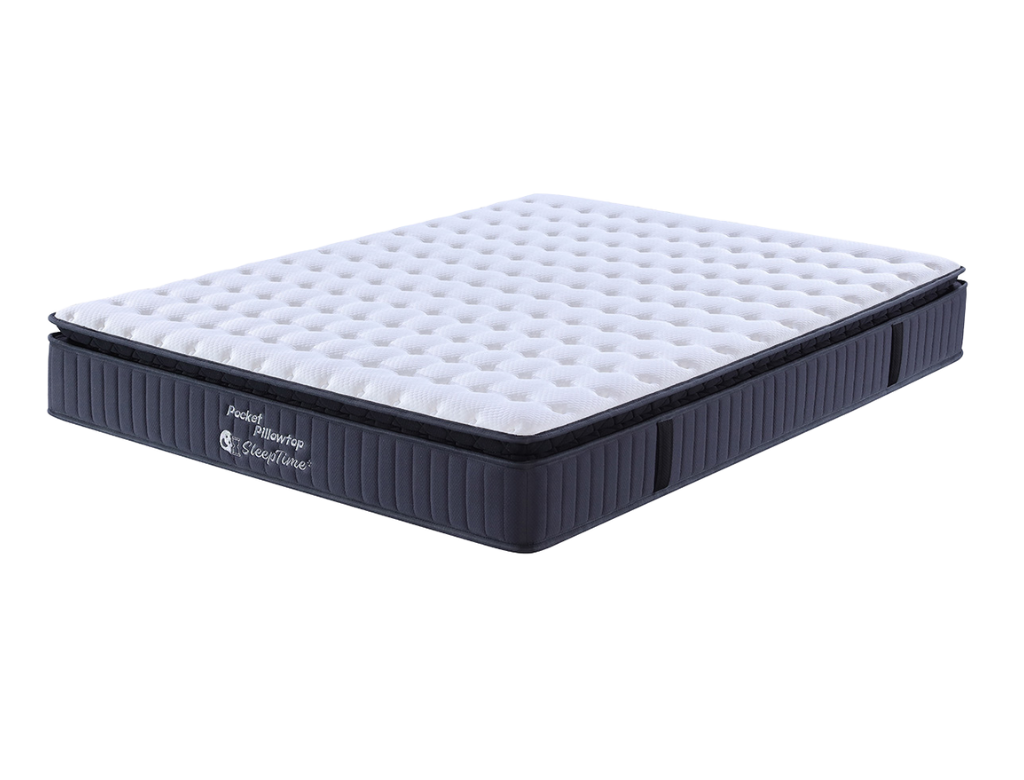 SleepTime Pocket Pillowtop Mattress + NZ Made Snooz Bed Base - Image 7 | Furniture World NZ