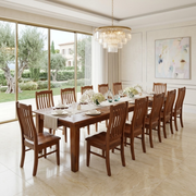 Solid Wood Dining Suite Rustic
