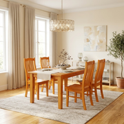 Solid Wood Dining Suite Pine