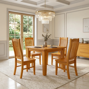Solid Wood Dining Suite Pine