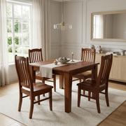 Solid Wood Dining Suite Rustic