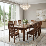 Solid Wood Dining Suite Rustic