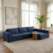 NZ Made Starlight Fabric Corner Sofa | Furniture World NZ
