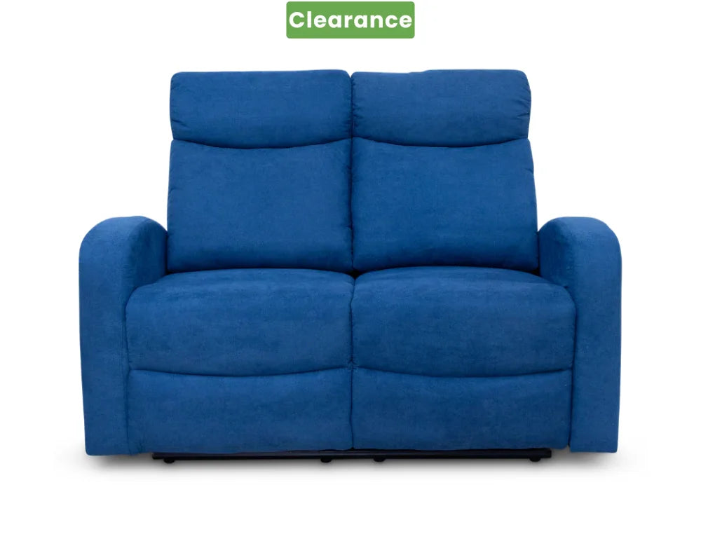 SupreCoz 2RR Recliner Blue - Floor Model