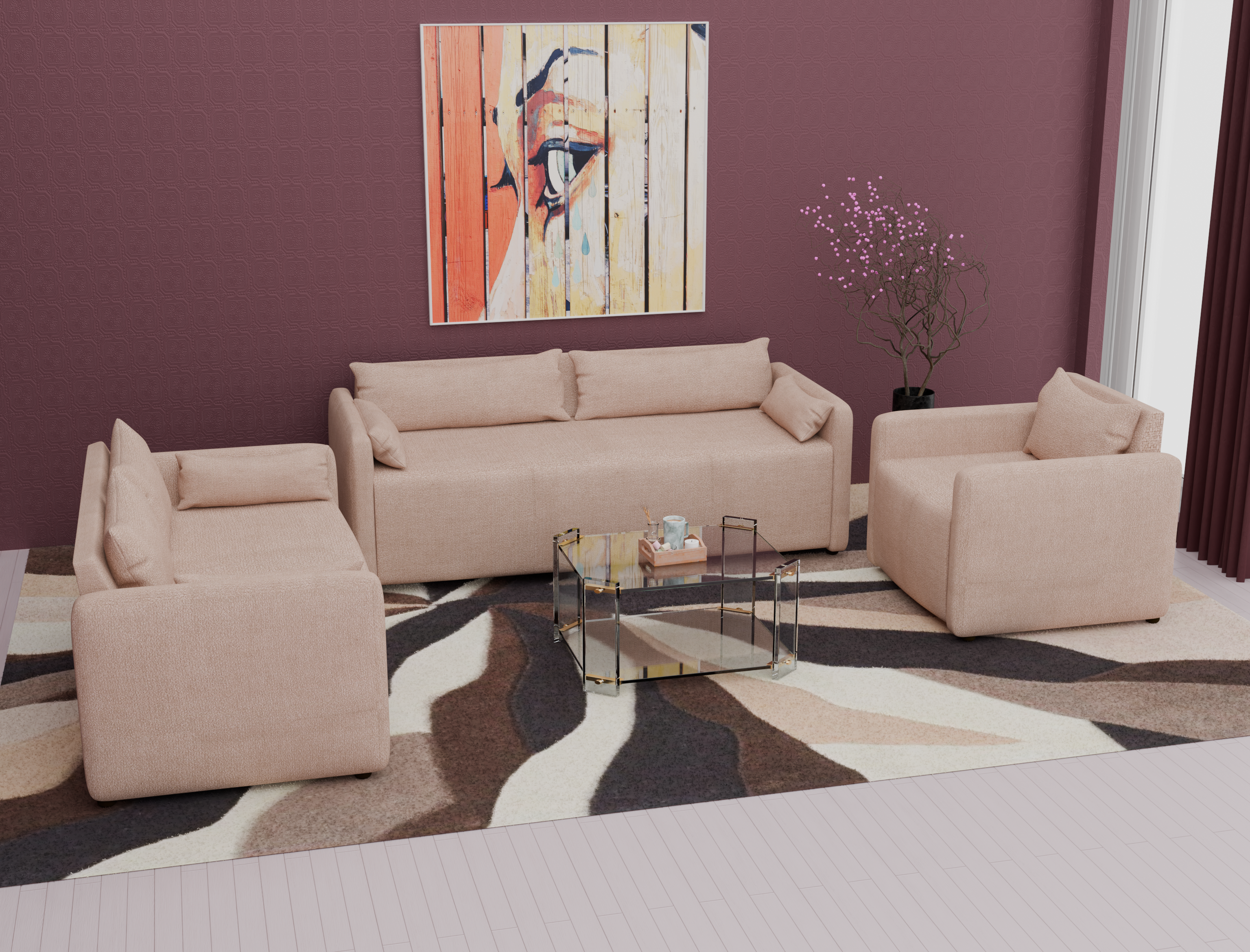 NZ Made Deseo Lounge Suite Collection