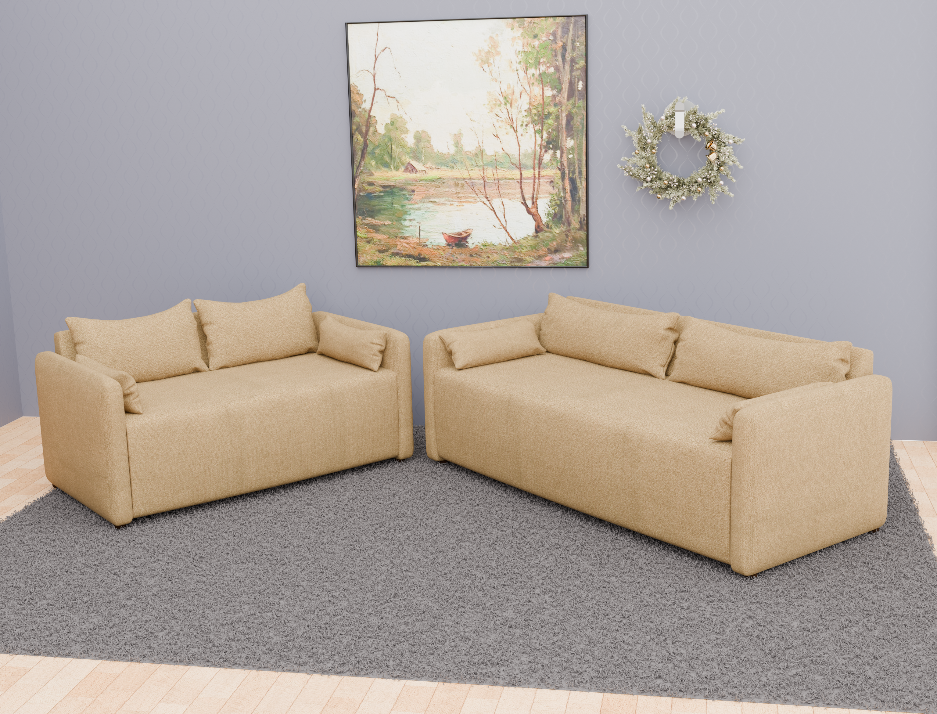 NZ Made Deseo Lounge Suite Collection