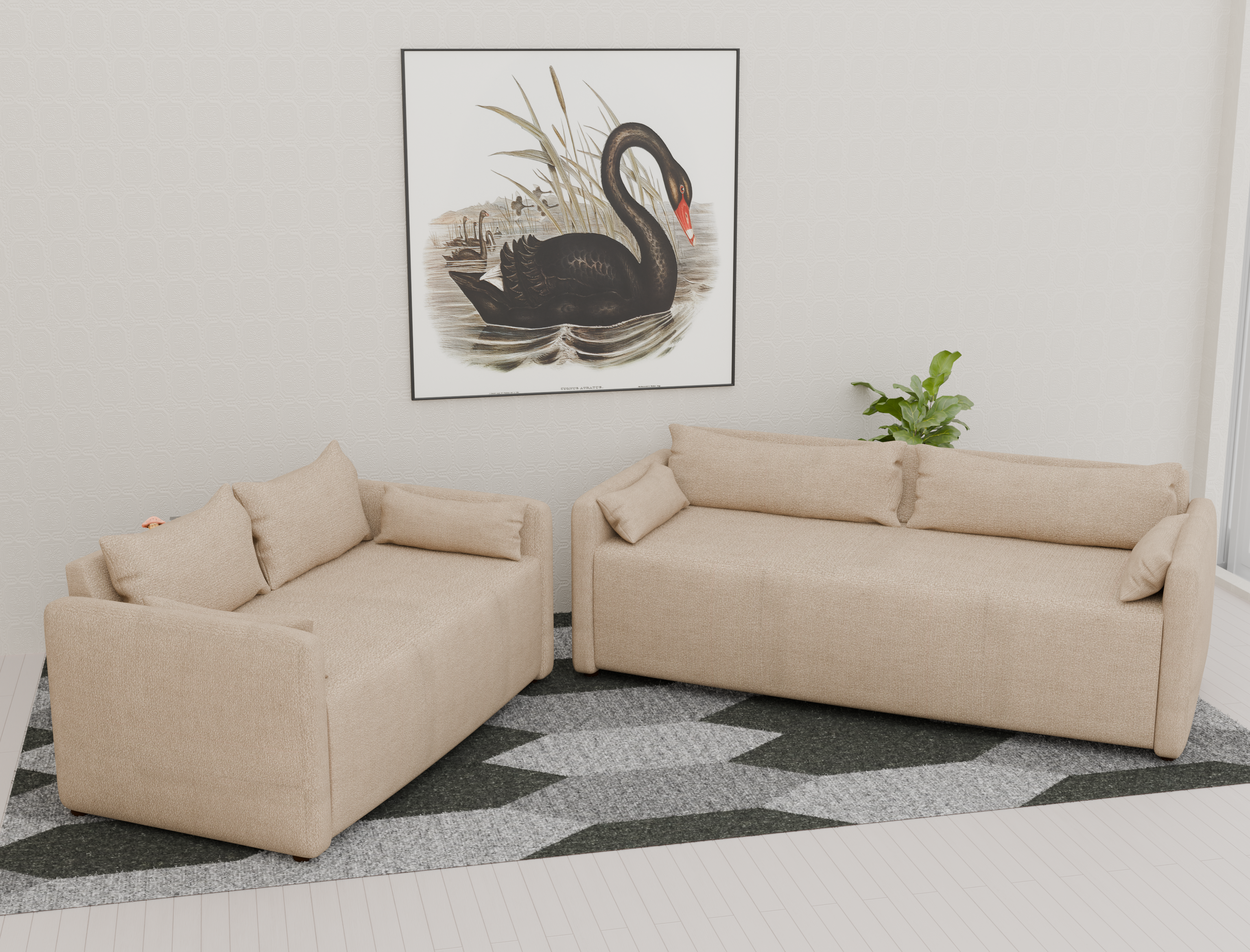 NZ Made Deseo Lounge Suite Collection