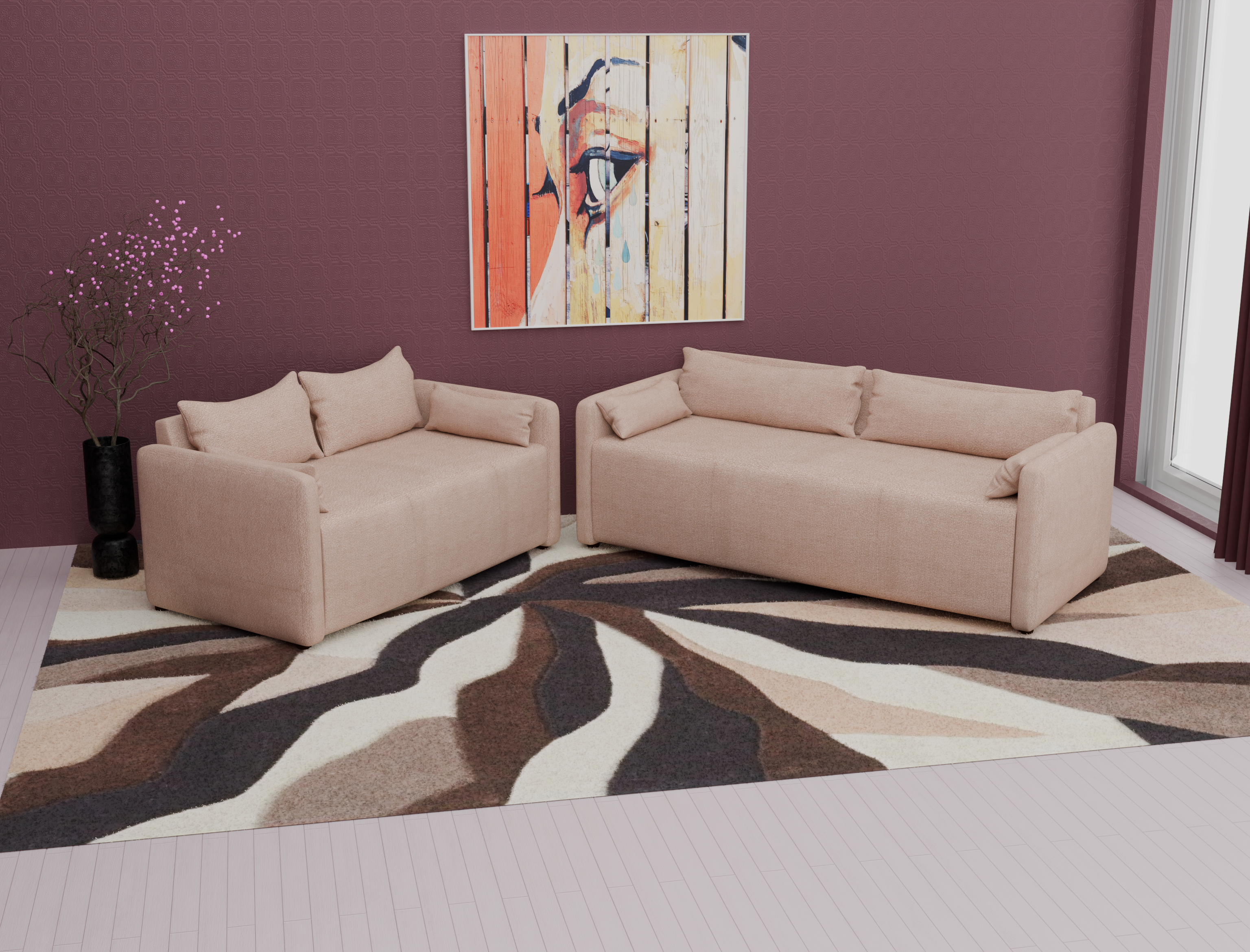 NZ Made Deseo Lounge Suite Collection