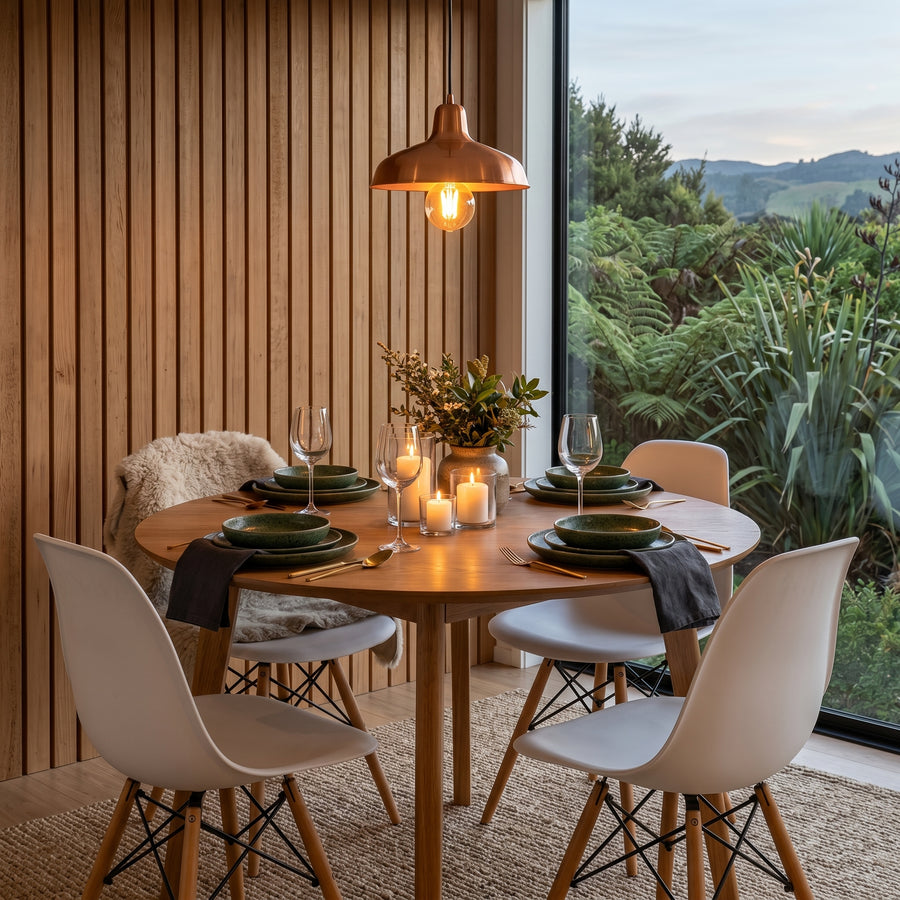 Thrifty Dining Chairs 4pcs Set White | Furniture World NZ