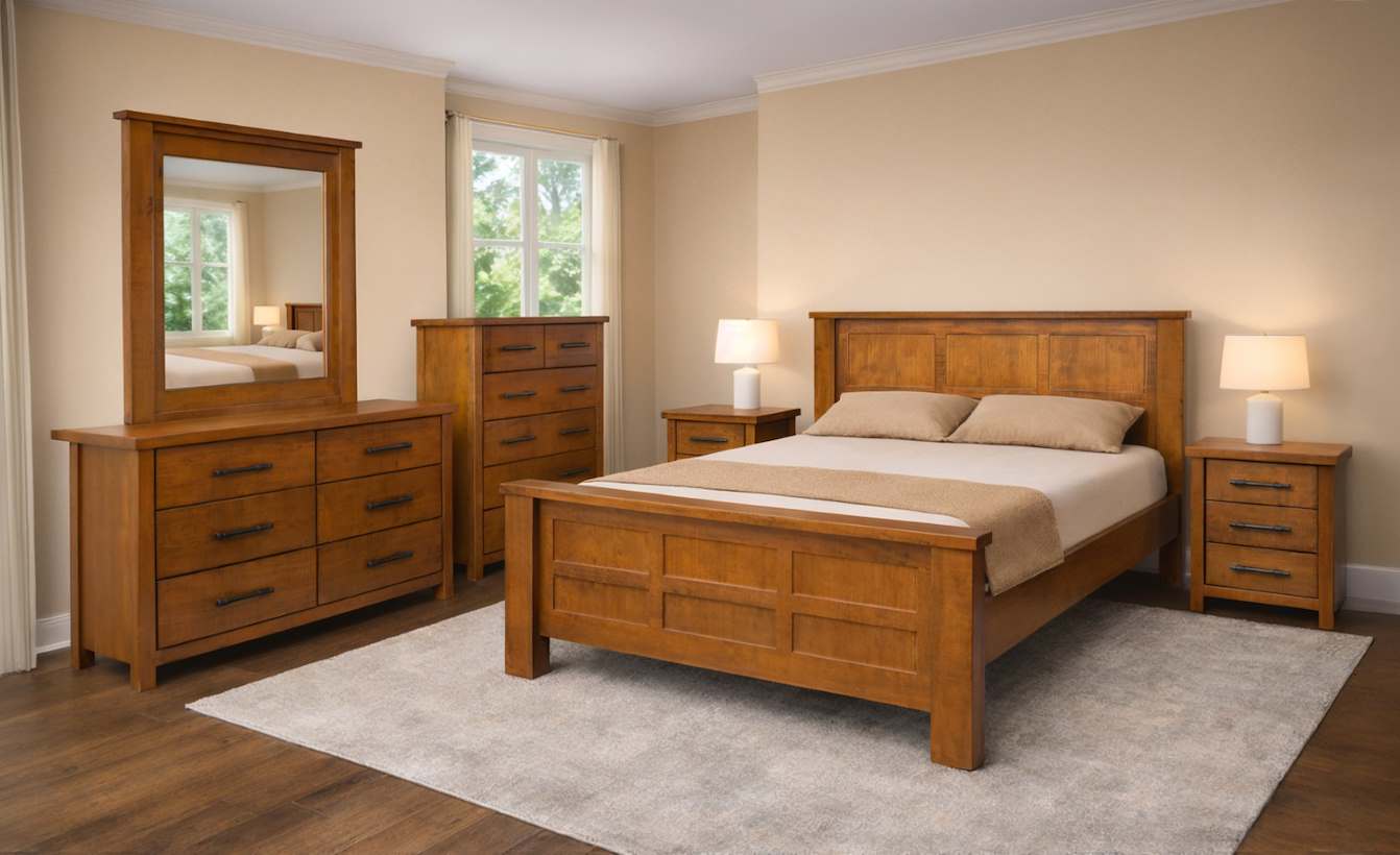 Oakwood 7 PCS Bedroom Suite