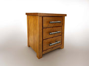 Oakwood 3 Drw Bedside