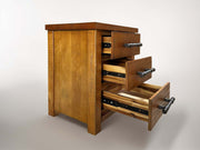 Oakwood 3 Drw Bedside
