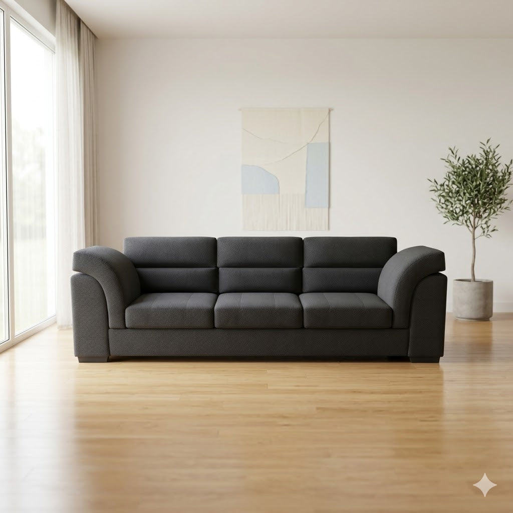 NZ Made Tivoli 3 Seater Sofa - Side View | Furniture World NZ
