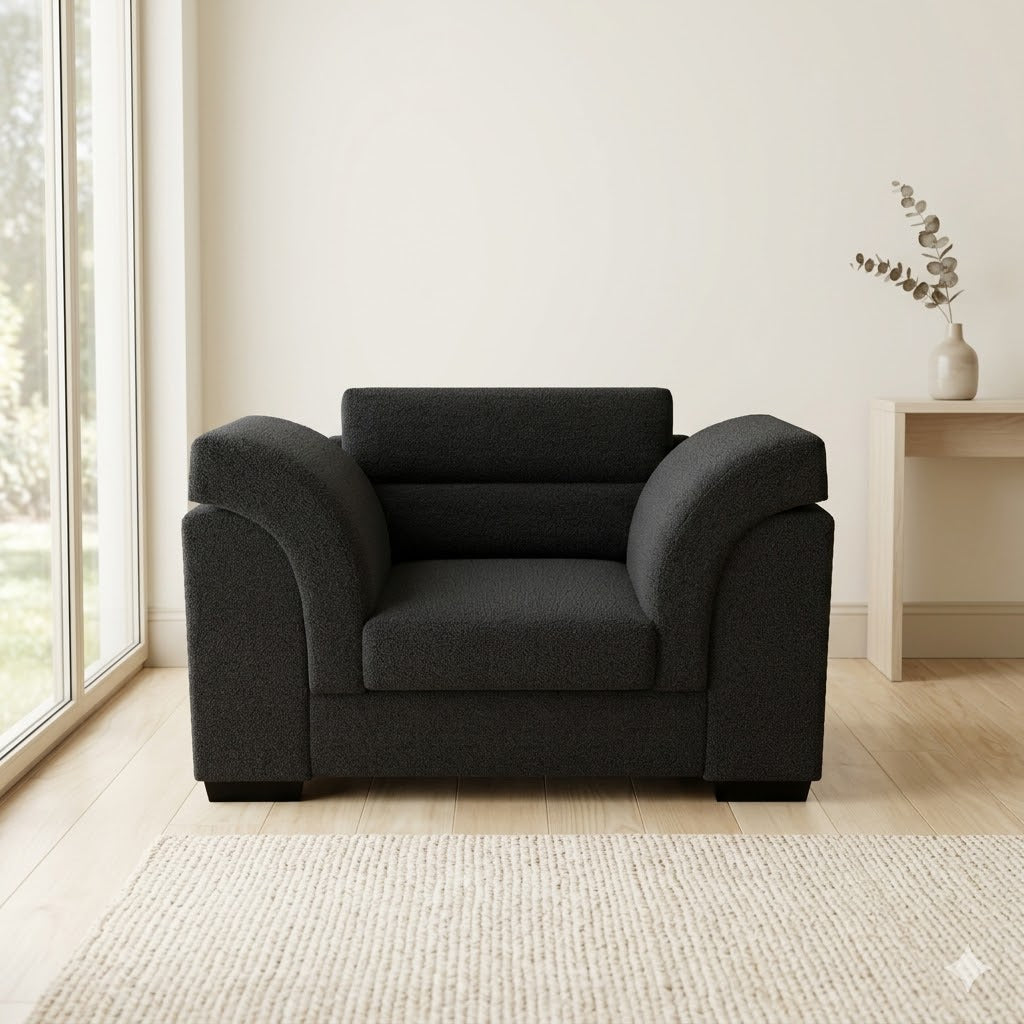 NZ Made Tivoli Sofa Chair - Side View | Furniture World NZ