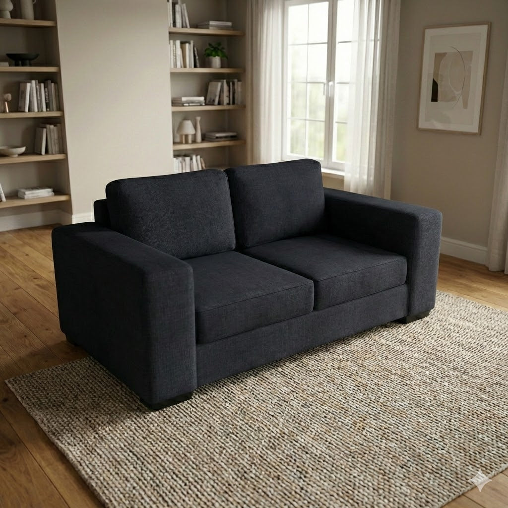 NZ Made Trendi 2 Seater Sofa - Side View | Furniture World NZ