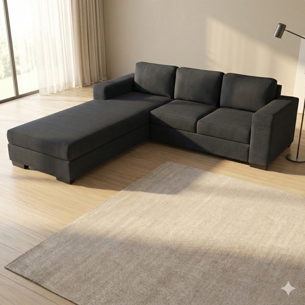 NZ Made Trendi 3 Seater with Chaise Corner Sofa