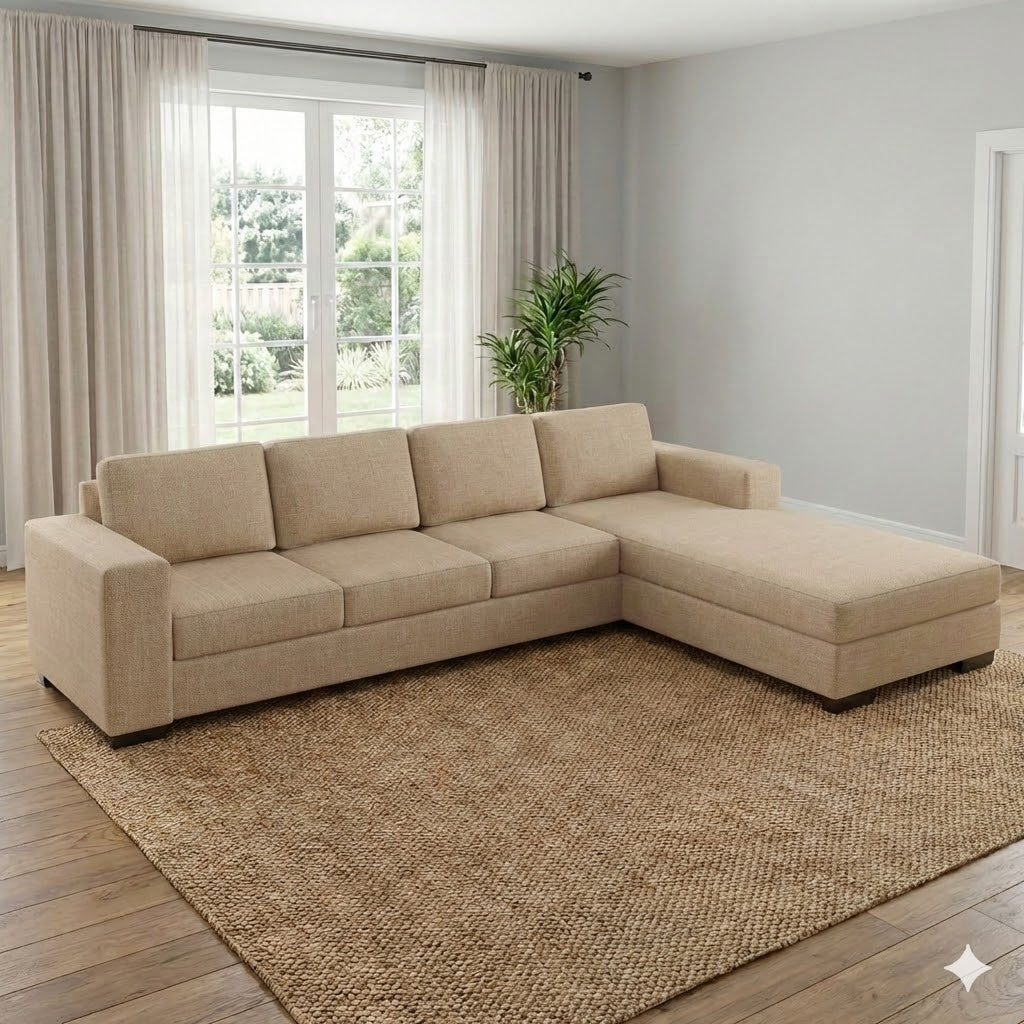 NZ Made Trendi 4 Seater Corner Chaise