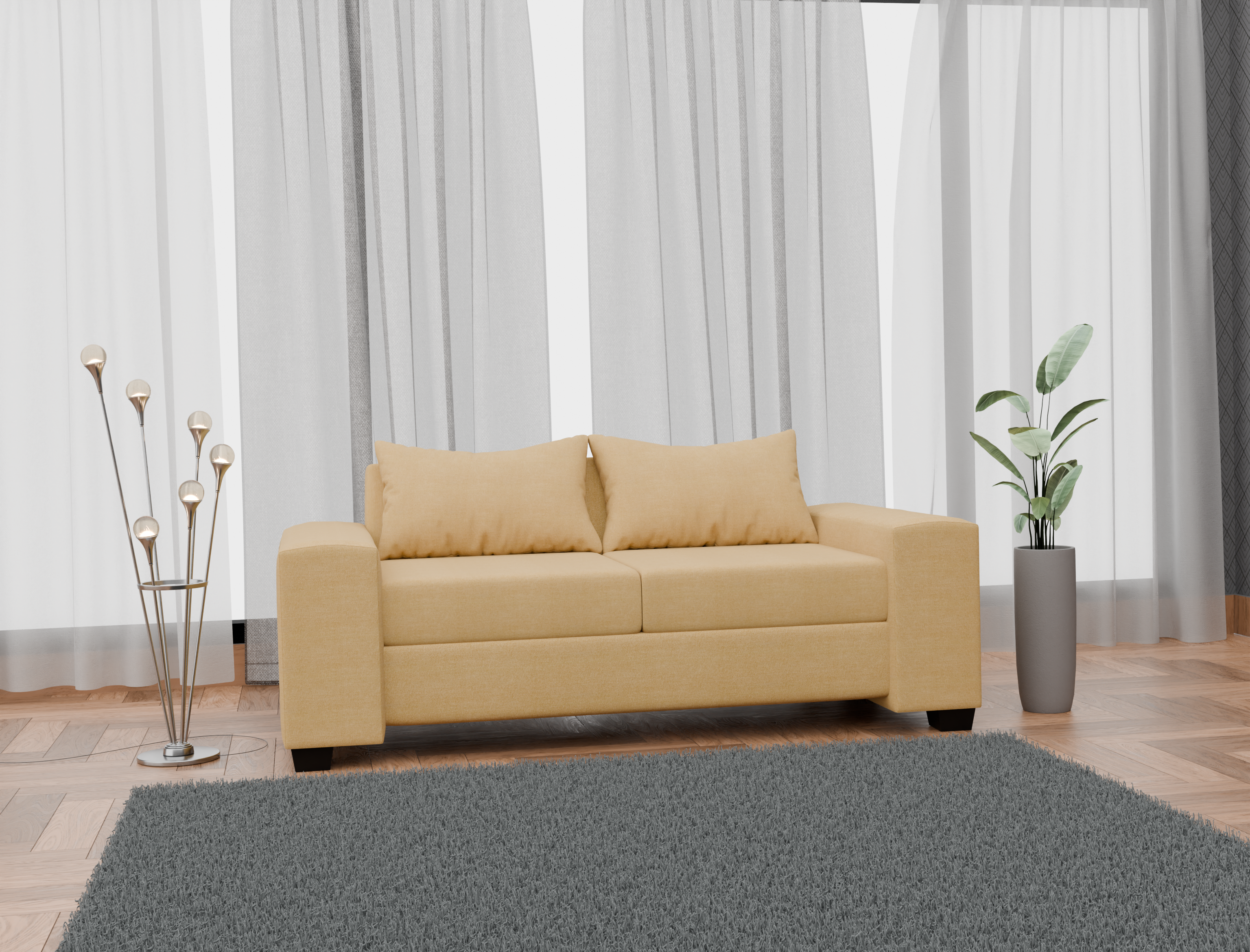 NZ Made Prisma 2 Seater Sofa