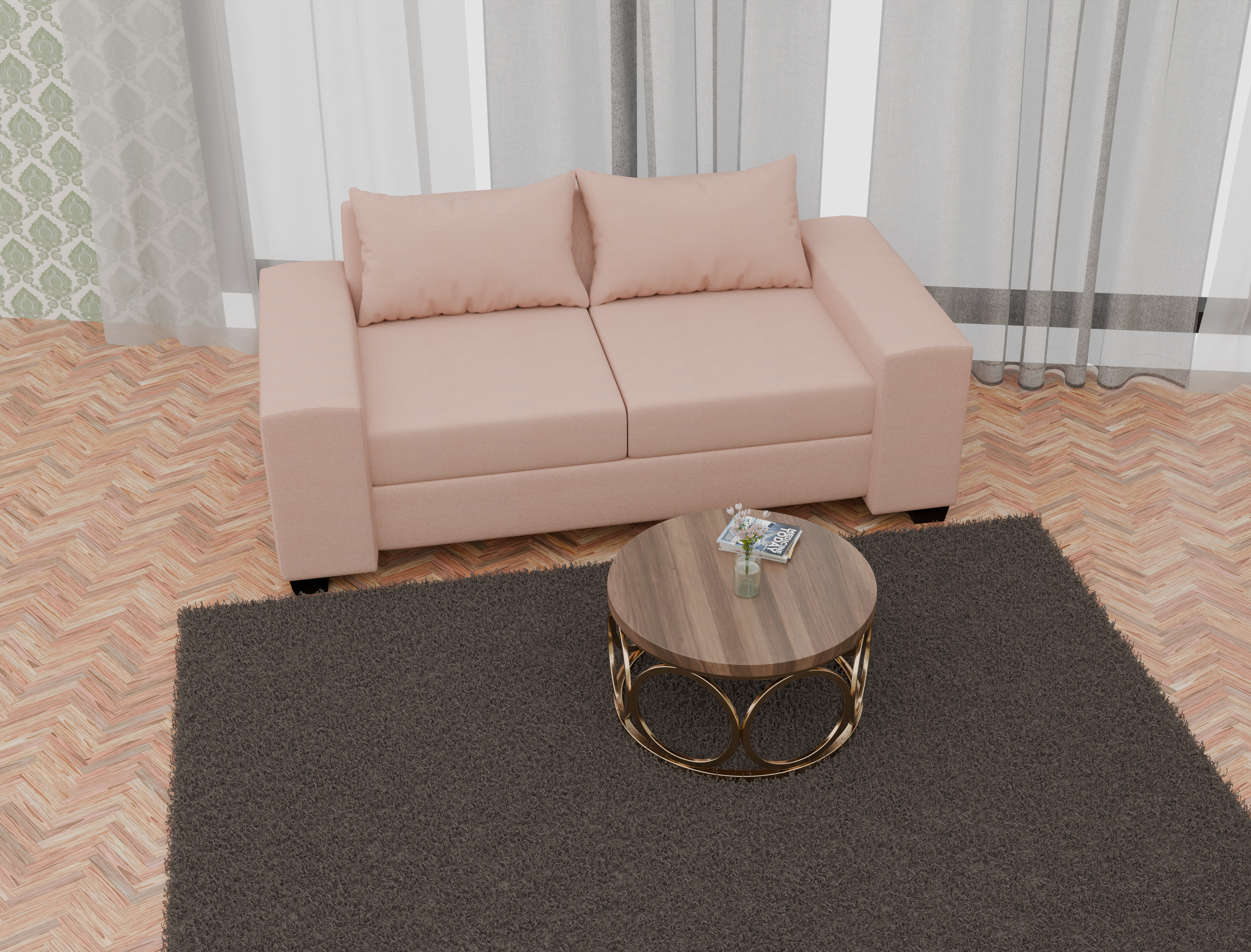 NZ Made Prisma 2 Seater Sofa