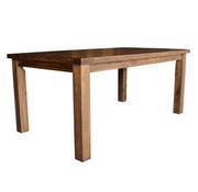 Luxa Dining Table - Aged Barley - Side View | Furniture World NZ
