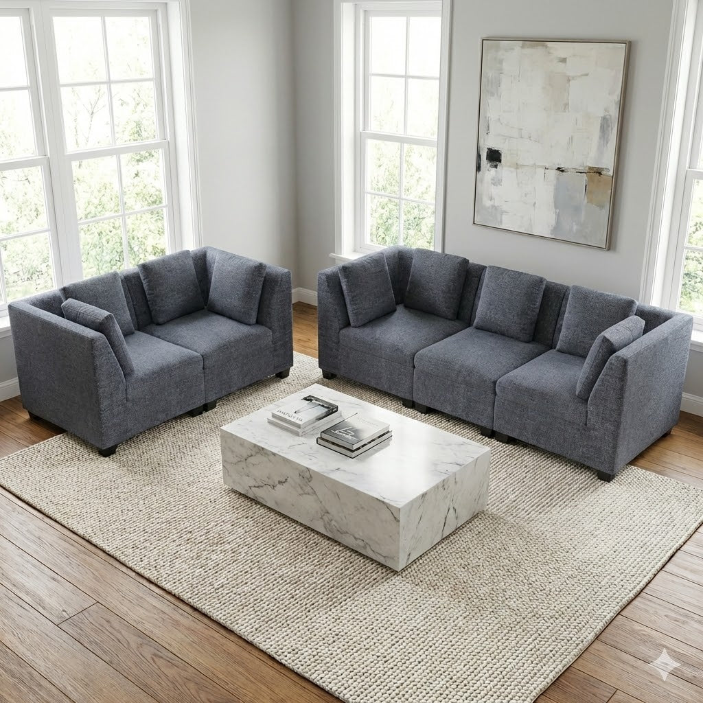 NZ Made Vellora 3+2 Seater Modular Sofa