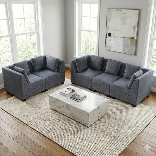 NZ Made Vellora 3+2 Seater Modular Sofa