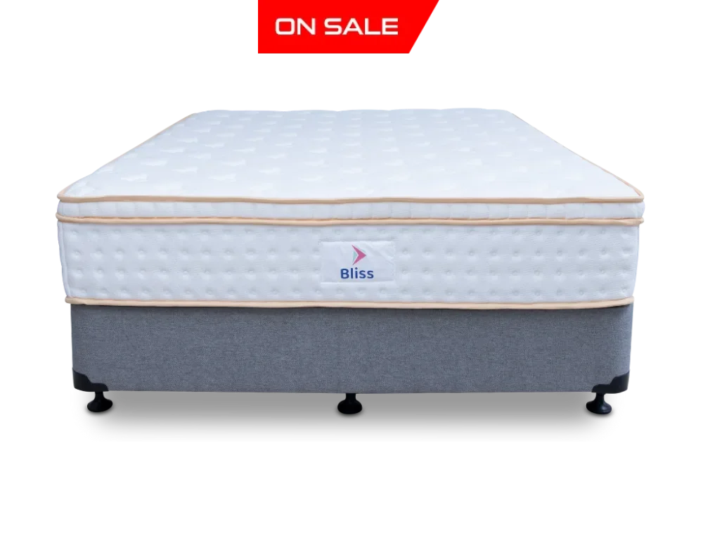 Venus Bed Base Cali King + Bliss Mattress Grey