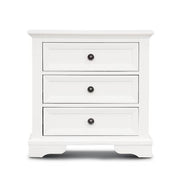 Sienna Bedside Table – White