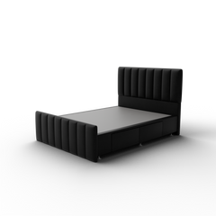 NZ Made Wave Plus Bed Frame With Drawers