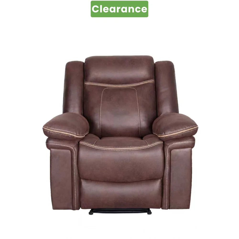 Winchester Recliner Chair - Side View | Furniture World NZ