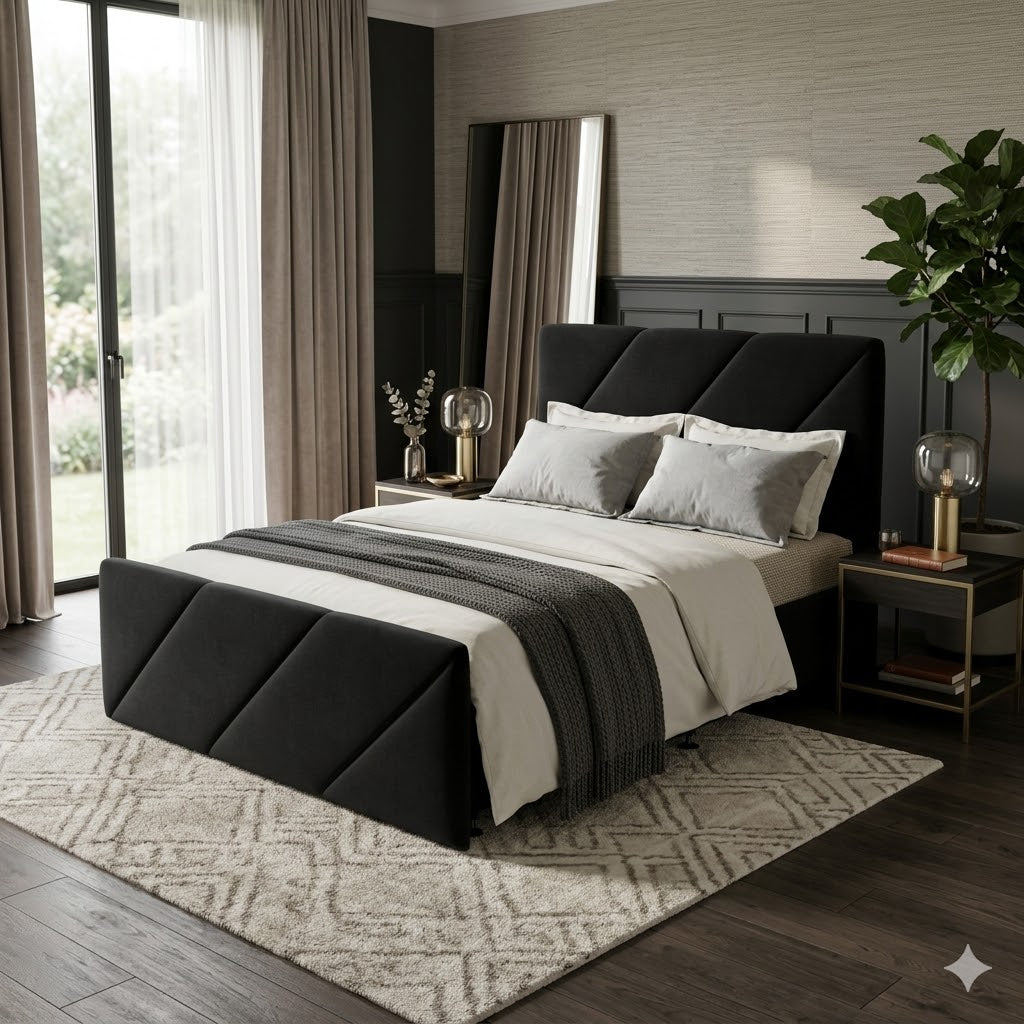 NZ Made Zest Bed Frame - Side View | Furniture World NZ