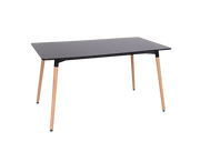Thrifty 1.5M Dining Table Black - Image 4 | Furniture World NZ
